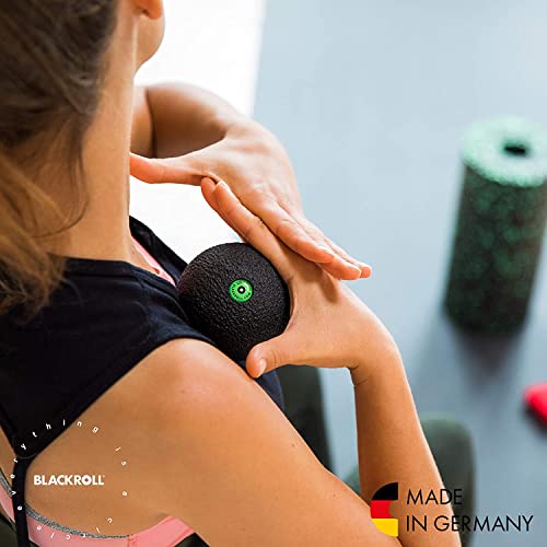 BLACKROLL Black Roll Ball, 8cm, Made in Germany, Lightweight 17g Stretch Ball for Self-Care, Authentic Pink