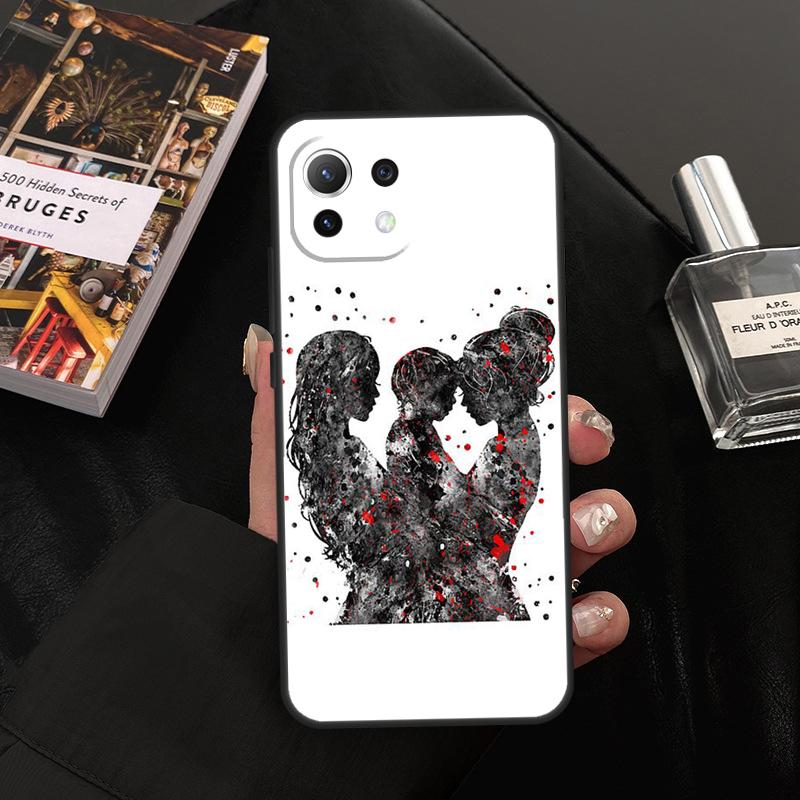 Mom Daughter Girl Son Dad Case For Xiaomi 14T 11T 12T 13T Pro 13 14 15 Ultra POCO X7 Pro X3 X5 X6 F5 F6 M6 Pro Cover