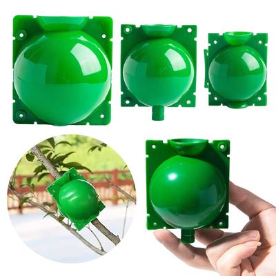5PCS Green Plastic Rooting Grafting Box Nursery Ball Reusable High Pressure Propagation Ball Home Seeding Gardening Supplies ZYF