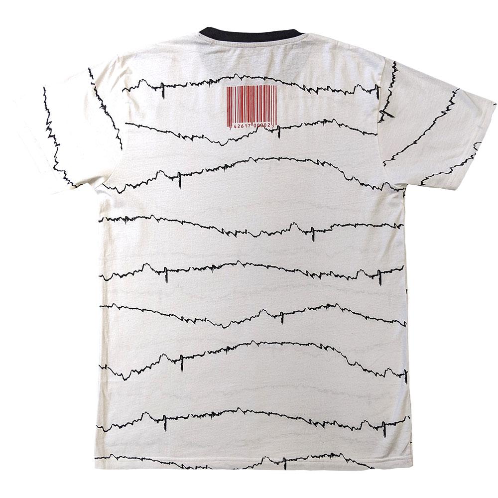 Slipknot Unisex Adult The End, So Far Tribal-S & Barcode Back Print Ringer T-Shirt
