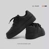 Men's shoes summer 2025 new casual flat-bottomed versatile small black shoes breathable white shoes platform sports niche board shoes women