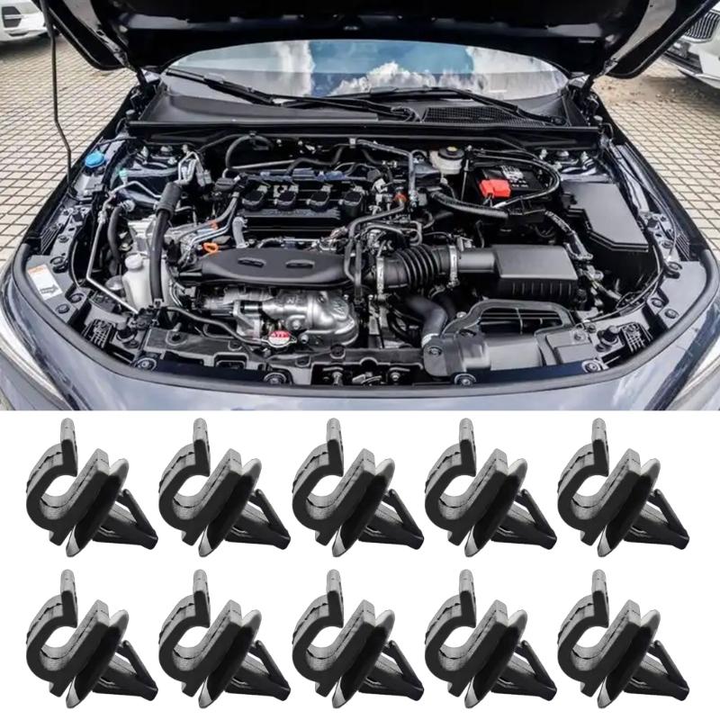 Car Maintenance necessary Prop Rod Fastener Car Hood Stabilizers Bracket Engine Cover Bracket 20pcs for 91547-SE0-0030