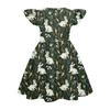 Dívčí letní princeznovské šaty - Áčkové tričkové šaty Den Velikonoc