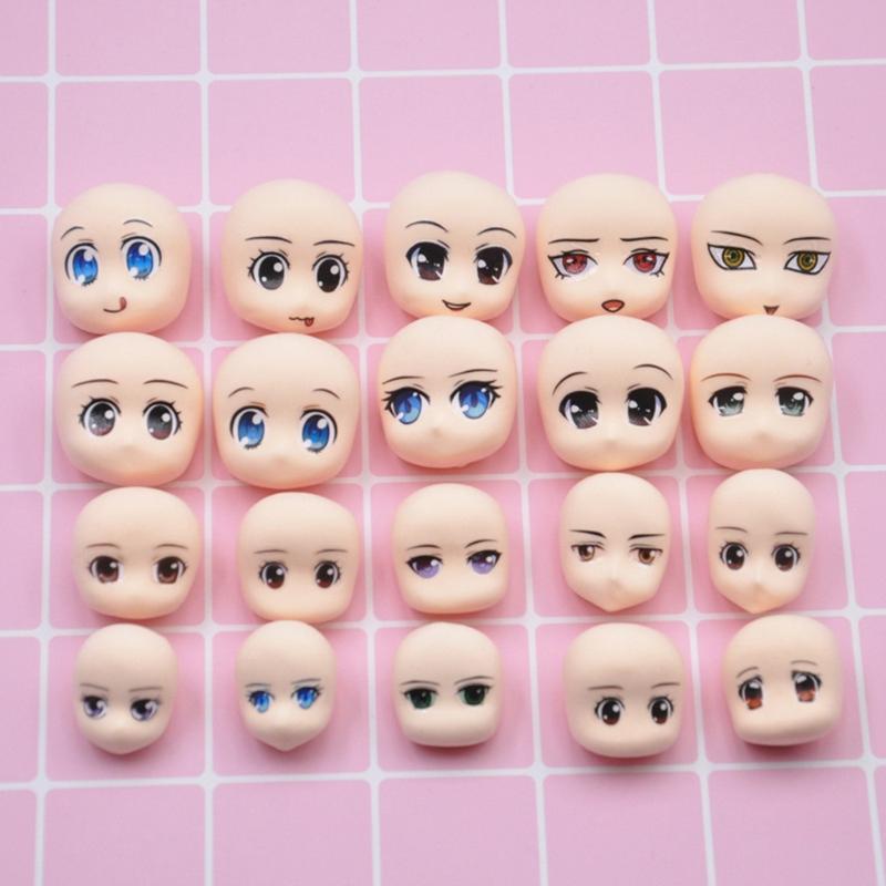Baby Face Mold Cartoon Eyes Stickers Fun Stickers Clay Anime Figurine Eyes Stickers for Kids Art Craft DIY Scrapbooking
