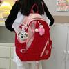 High Value Large Capacity Junior High School Class Backpack Outdoor Small Fresh Backpack Female College Student Travel Bag