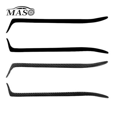 2pcs ABS Car Headlight Eyebrow Eyelid Cover Trim Stickers for BMW 3 Series M3 E36 1992 1993 1994 1995 1996 1997 1998