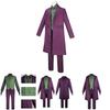 Batman The Dark Knight Joker Heath Ledger Cosplay Suit With Polyester Fabric For Halloween Themed Parties