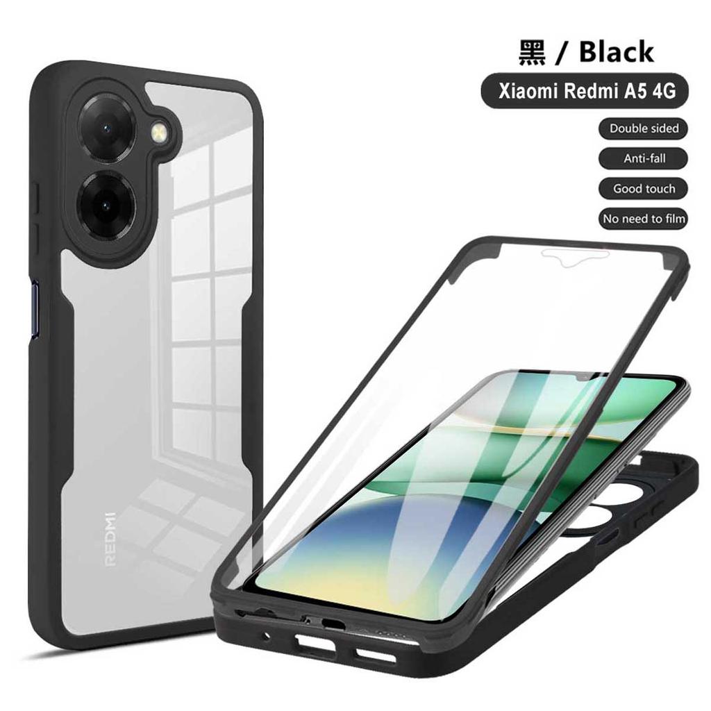 Für Redmi A5 14C 13C 12C Stoßfest und Sturzsicher 360 Vollständig Umhüllende Handyhülle Für Redmi A1 A2 Plus