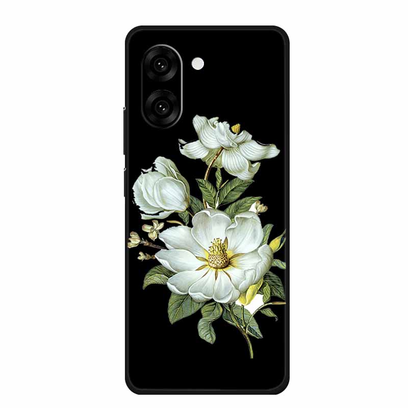 Black Silicone Case For OnePlus Nord CE5 Case One Plus Nord CE 5 Cartoon Cat Soft Back Cover For OnePlus Ace 5 Racing Phone Case