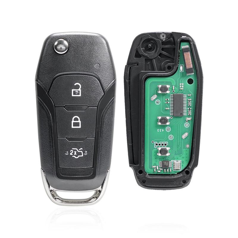 For Ford Transit 2016 2017 2018 2019 Flip Remote Car Key Fob GK2T-15K601-AA 433Mhz ID49 PCF7945P Chip