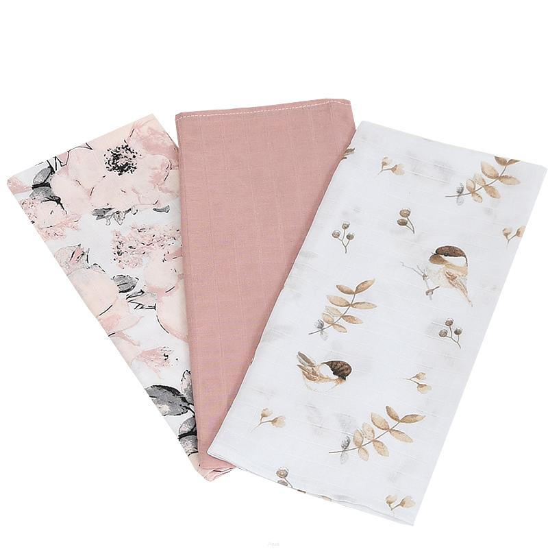 Muslin Diapers 3 Pieces (set )