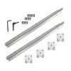 SBR12 400mm Linear Rail 4 SBR12UU Blocks for DIY CNC Mill 2PCS