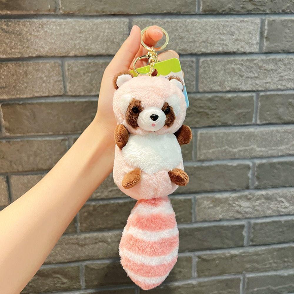 Plush Pendant Raccoon Plush Pendant Stuffed Animal Toys Raccoon Plush Keychain Plush Keychain