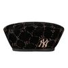 MLB Monogram Velvet Beret New York Yankees Hat Fashion 32CPVG011-50L