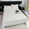 Solid Color Washed Cotton Bed Sheet for Dormitory Single Bed - Duvet Cover