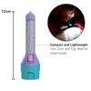 Ledlenser KIDBEAM4 LED Rainbow Max 70 502789 Japanese Small Children's Flashlight, Purple, Pattern, Battery-Operated, Lumens, [Official Product],