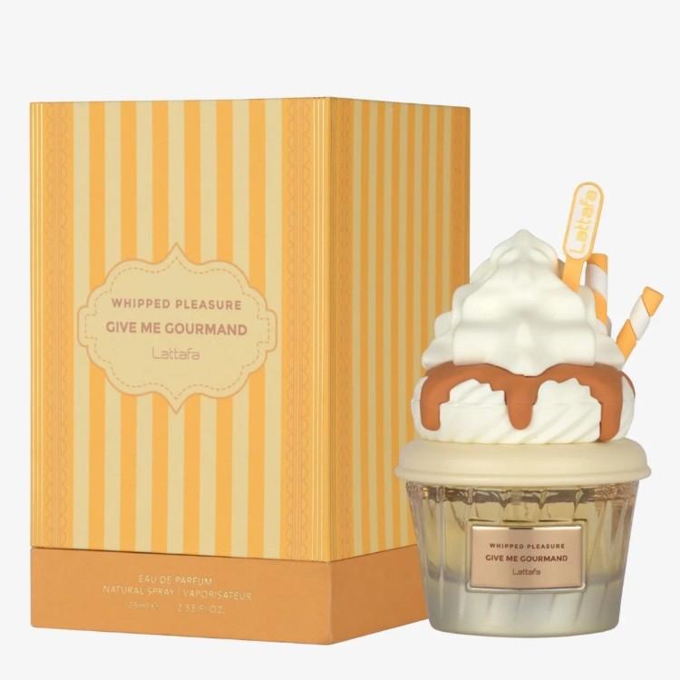 Lattafa Give Me Gourmand Mallow Madness EDP 75ml – Sladká bobulovo-marshmallow vůně, Dlouhotrvající gourmand unisex parfém
