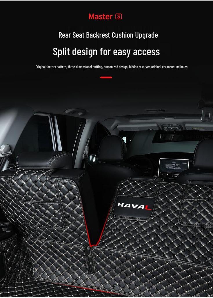 Haval M6 Plus 25 Trunk Mat Surround - Interior Tail Box Mat