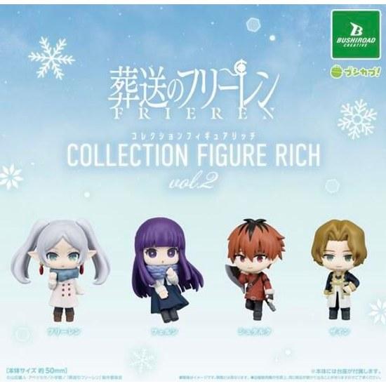 July Reservation Sousou no Frieren Collection Figure RICH vol.2 Complete Set 4 Types Gacha Free Shipping