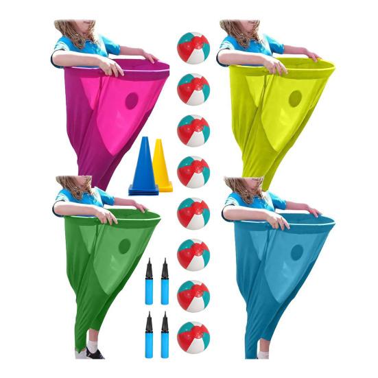 Grandma Garden Balls Game Set Giant Pants And Marker Cones Fun