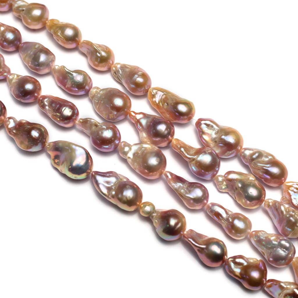 Baroque Pearl 25x13mm Tail-Shaped Beads For Jewelry Making DIY Bracelet Earrings Necklace Accessory