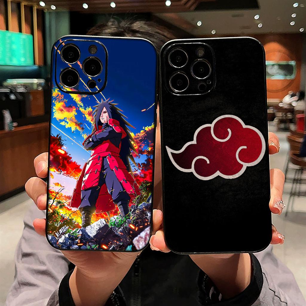 For Samsung Galaxy A55 A54 A25 A36 A17 A26 A35 A33 A34 A14 A37 S8 S9 S20 S21 FE S10 Plus Case Madaras Uchiha Narutos Akatsuki