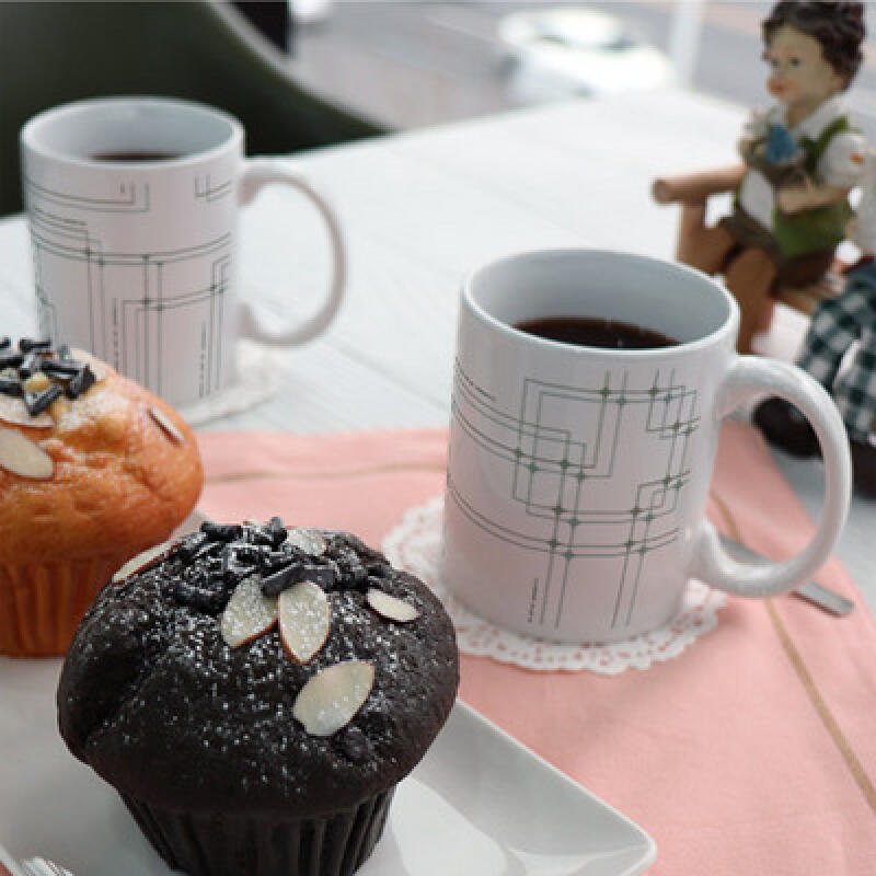 ii373-Design Mug 2p-Line Square