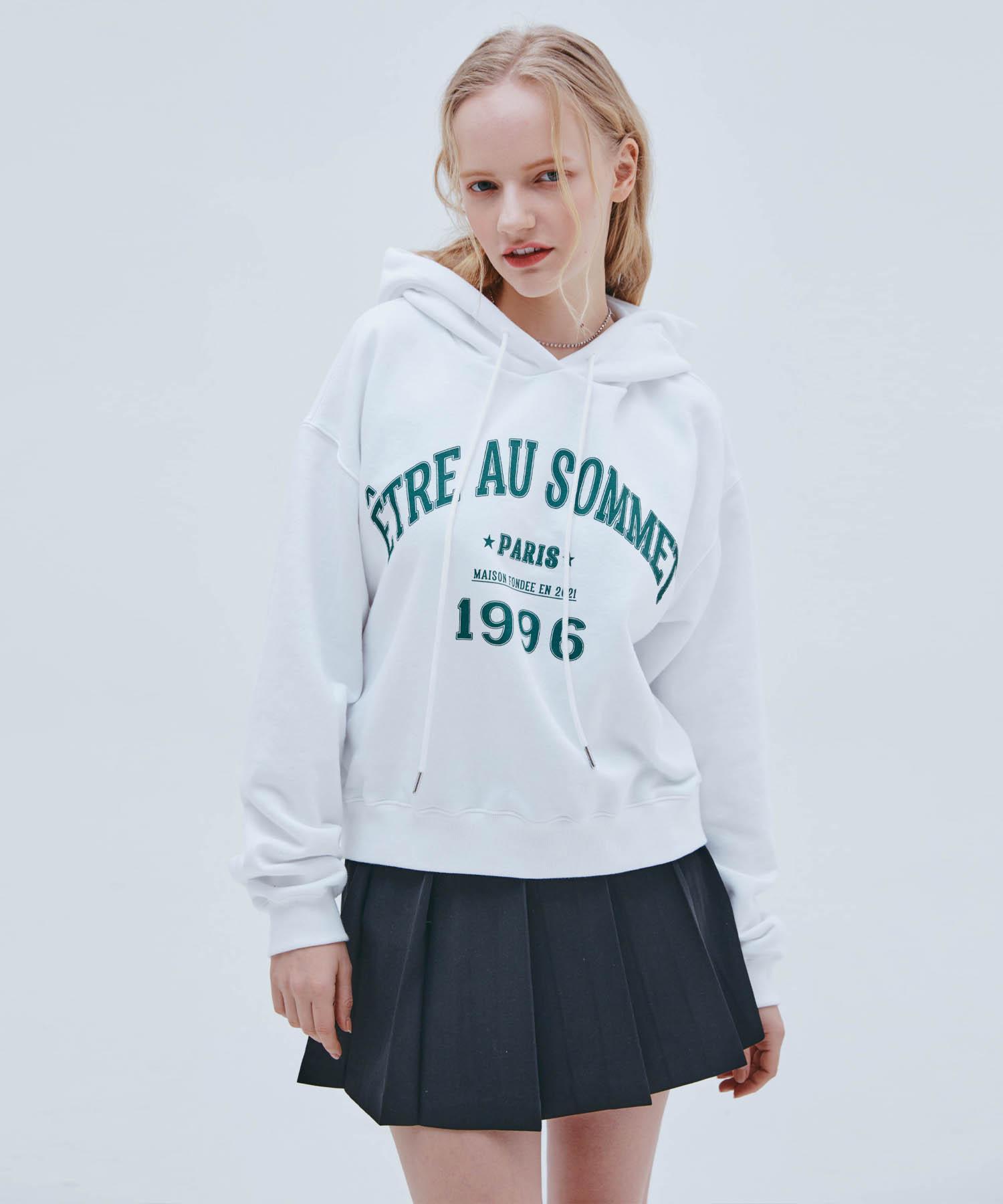 Etosome Varsity Logo Hoodie (White) 1
