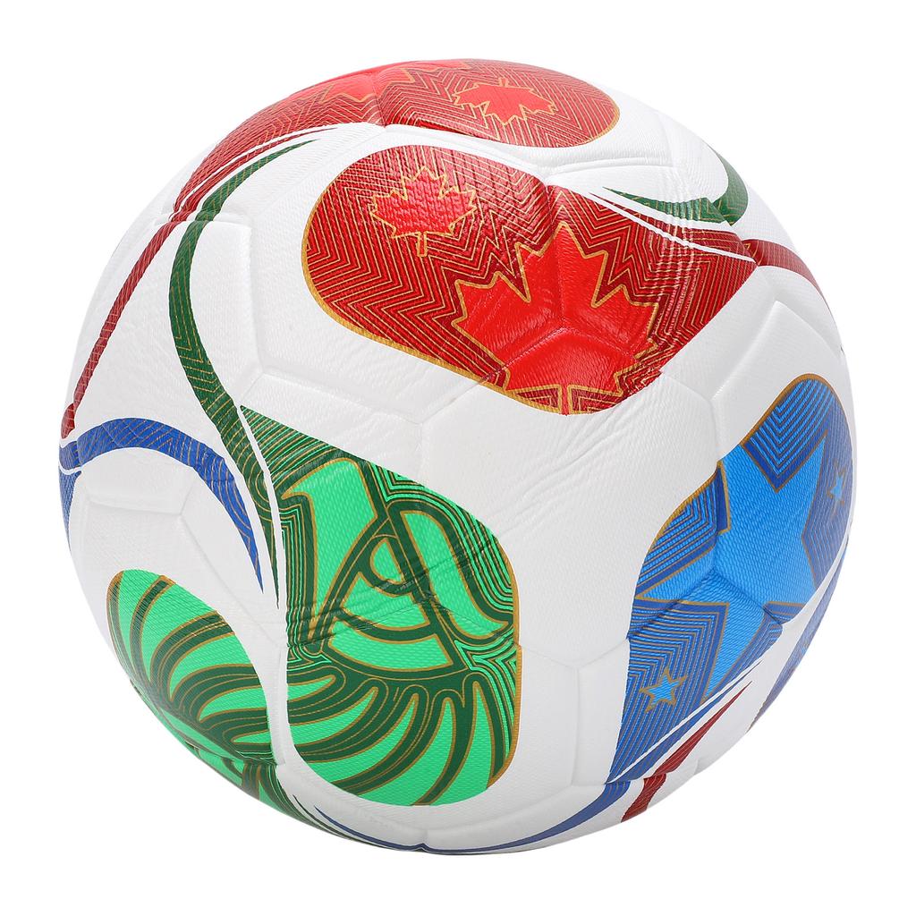 Soccer Ball Size 5 PU Wear Resist Thickened Water Proof Soccer Ball for Standard 11 Person Play