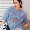 EDENIK Vintage Rice Bag Short Sleeve T-Shirt_Pink