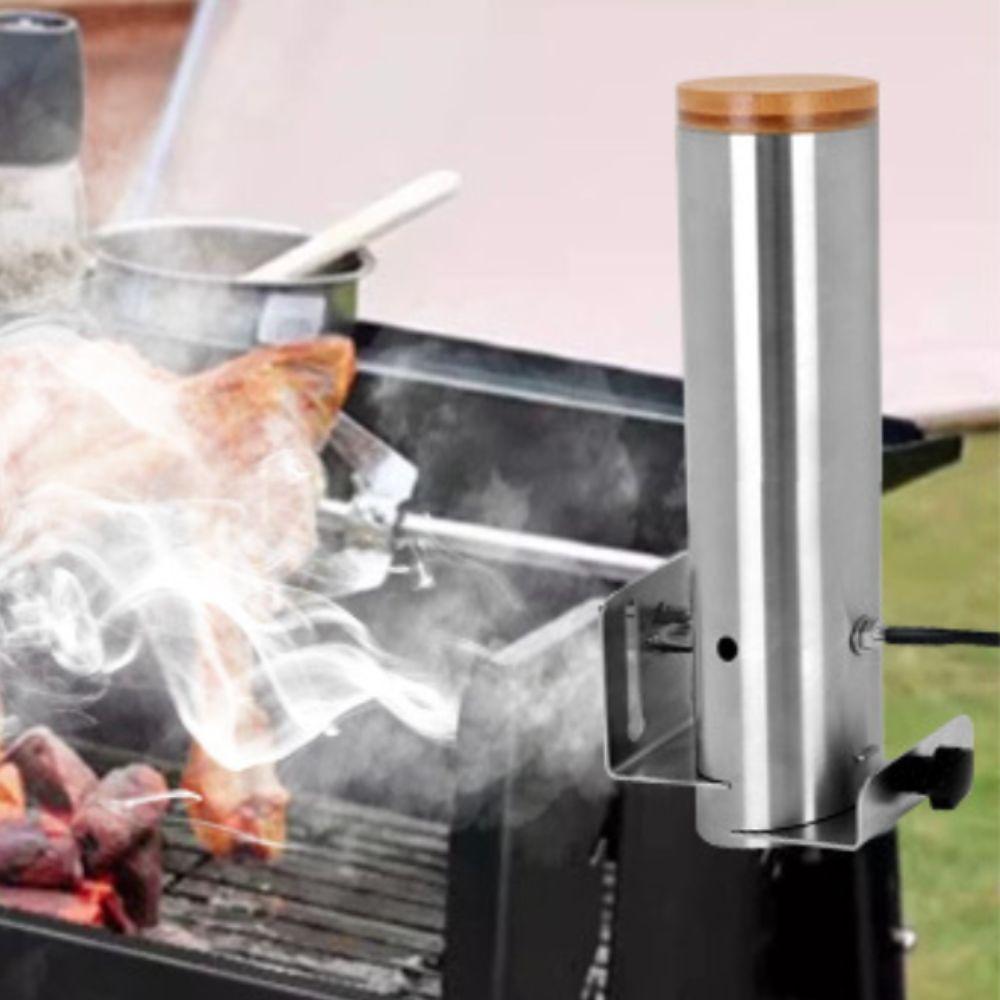 Stainless Steel Electric BBQ Cold Smoker Adjustable Smoke Output Grill Smoke Machine Smokehouse