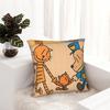 Dog man Comic Pillow Covers Stuff Printing Cushion Cover Decor  Pillow Case Cover Home Multi-Size