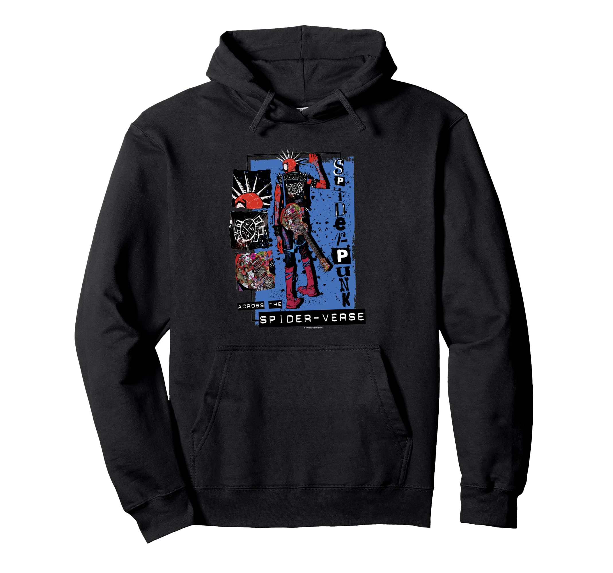 

Marvel s Spider-Man: Across the Spider-Verse Spider-Punk Hoodie