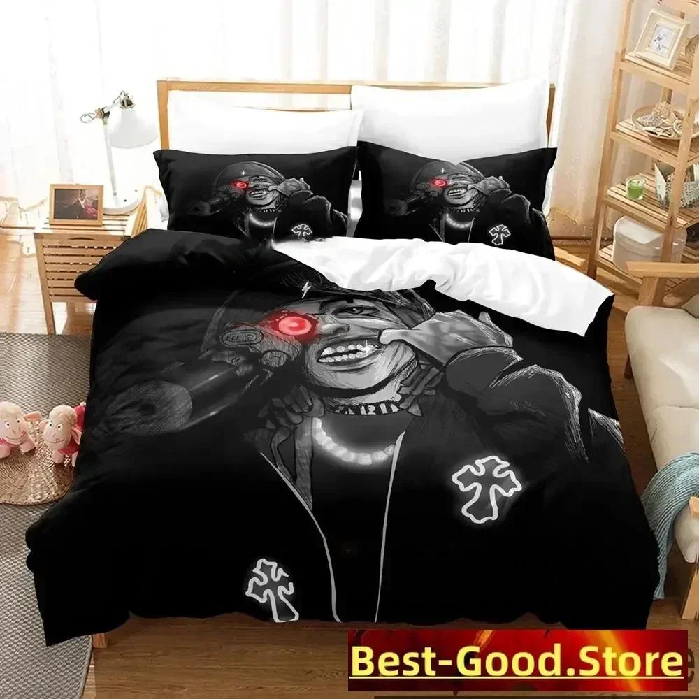 3D Print Zillakami Rapper Bedding Set Boys Girls Twin Queen King Size Duvet Cover Pillowcase Bed boys Adult Home Textileextile