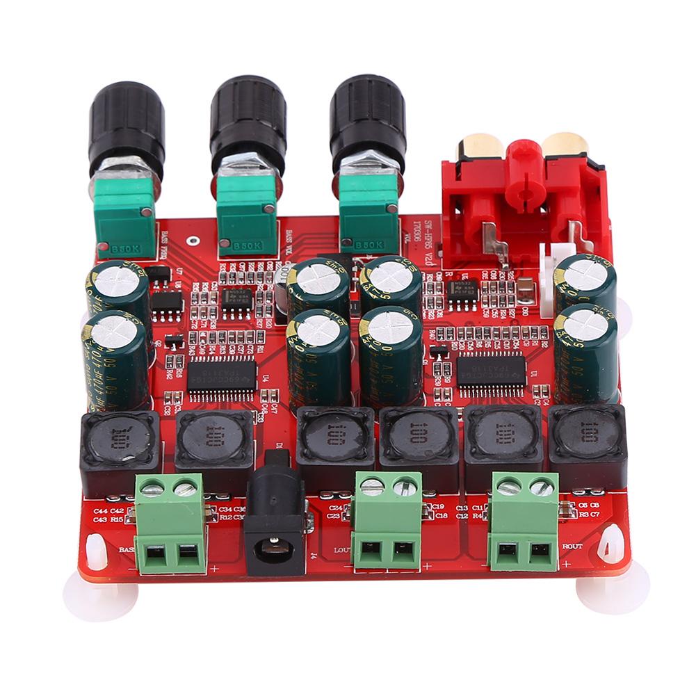 TPA3118 2.1 Channel Stereo Subwoofer Digital Power Amplifier Board DC 12V 26V