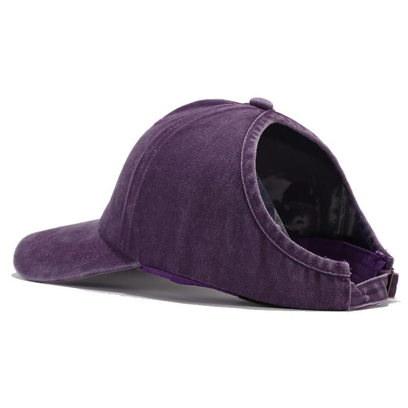 Con Design a Coda di Cavallo Adatto per Uso Esterno Sport, Corsa e Protezione Solare Cappellino da Baseball da Donna Versatile alla Moda per l'Uso Quotidiano