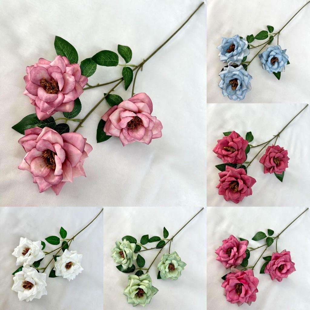 Chinese Artificial Rose Flower Arrangement Home Wedding Centerpiece Decoration