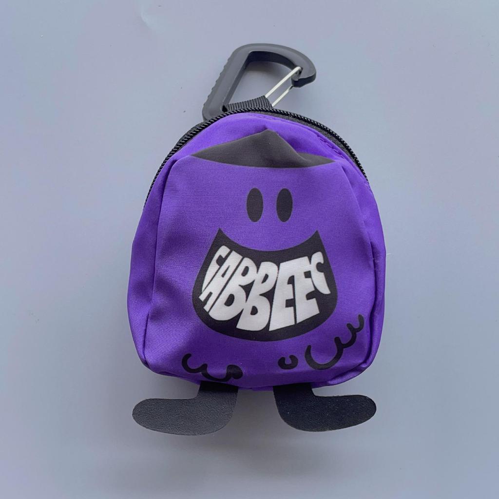 Căști Colorate & Pandantiv Portofel Monede Rucsac Mini cu Design Casă Ciupercă și Șnur pentru Telefon