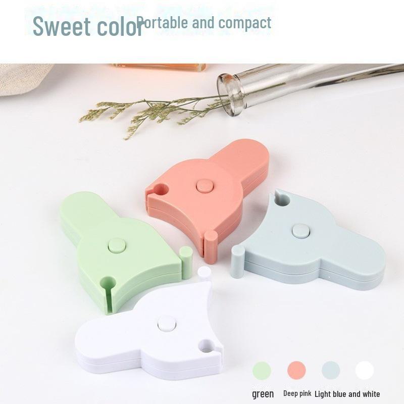 Tragbares Y-förmiges Taillen- und Brustmaßband – Kompakt, automatisch, weiches Maßband für den Heim- und Studentengebrauch