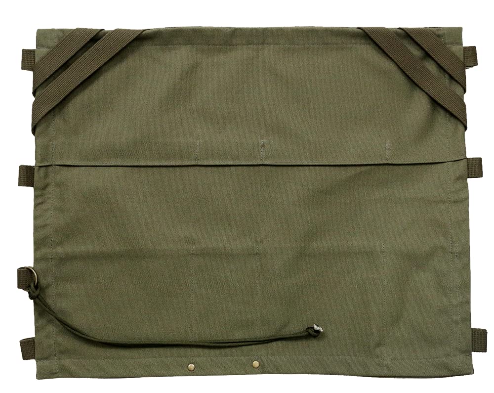 DUCKNOT Chair Back Pocket Canvas Hanging Organizer Wall Pocket Seat Back Pocket Storage Pocket Made In Japan (Khaki)