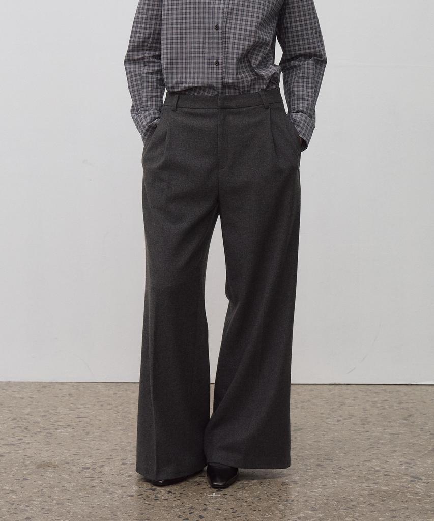 Howaseu 90S Wool Pants (Charcoal)