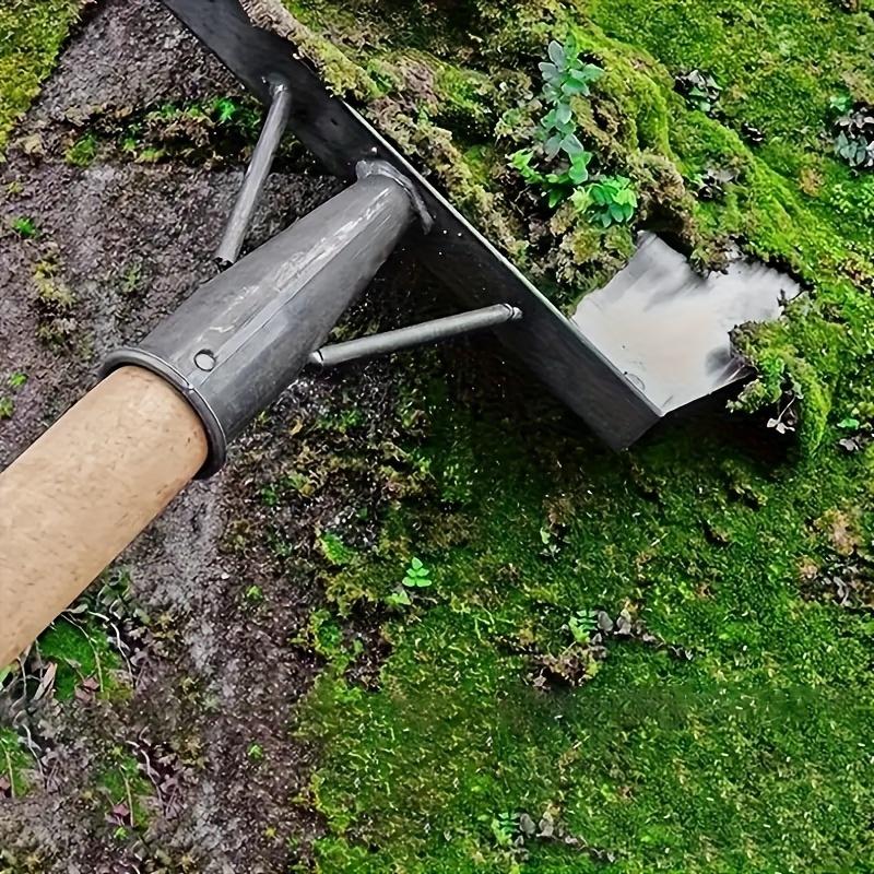 Versatile Stainless Steel Garden Shovel - Handleless, Multi-Use Yard Weeding Tool for Outdoor Cleaning