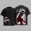2026 T-shirt Stampata Anime Jujutsu Kaisen Ryomen Sukuna da Uomo e Donna T-shirt Lavata Cotone Vintage di Alta Qualità Top