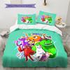 Gasai Yuno,Garten of Banban Pattern Bedding,Quilt Set Quilt Cover Pillowcase Home Birthday Gift (1 * Duvet Cover + 2 * Pillowcase, Without Core)