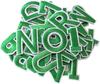 Colorful 3D Embroidered Alphabet & Number Patches for Clothing Decoration