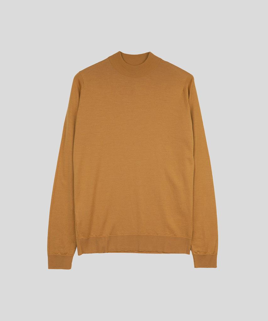 Jonseumedeulli Harcourt Merino Wool Mock Neck Knit Heritage One 11 Colors