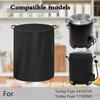 Large Frying Pots Protective Cover Outdoor Equipment Guard 21.26x23.62inch 210D Nylon for Dust and Water Resistance