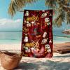 Ultra-Soft Beach Towel with Harry Potter Theme,Ideal for Pool - Camping, Diving - Perfect Travel Essential, Vibrant Beach Towel.