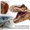 Arm Size Head Puppets Crocodile Head Gloves Soft Rubber Hand Puppet Realistic Dinosaur Head Model