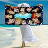 Ultra-Soft Beach Towel with Haikyu Theme,Ideal for Pool - Camping, Diving - Perfect Travel Essential, Vibrant Beach Towel.